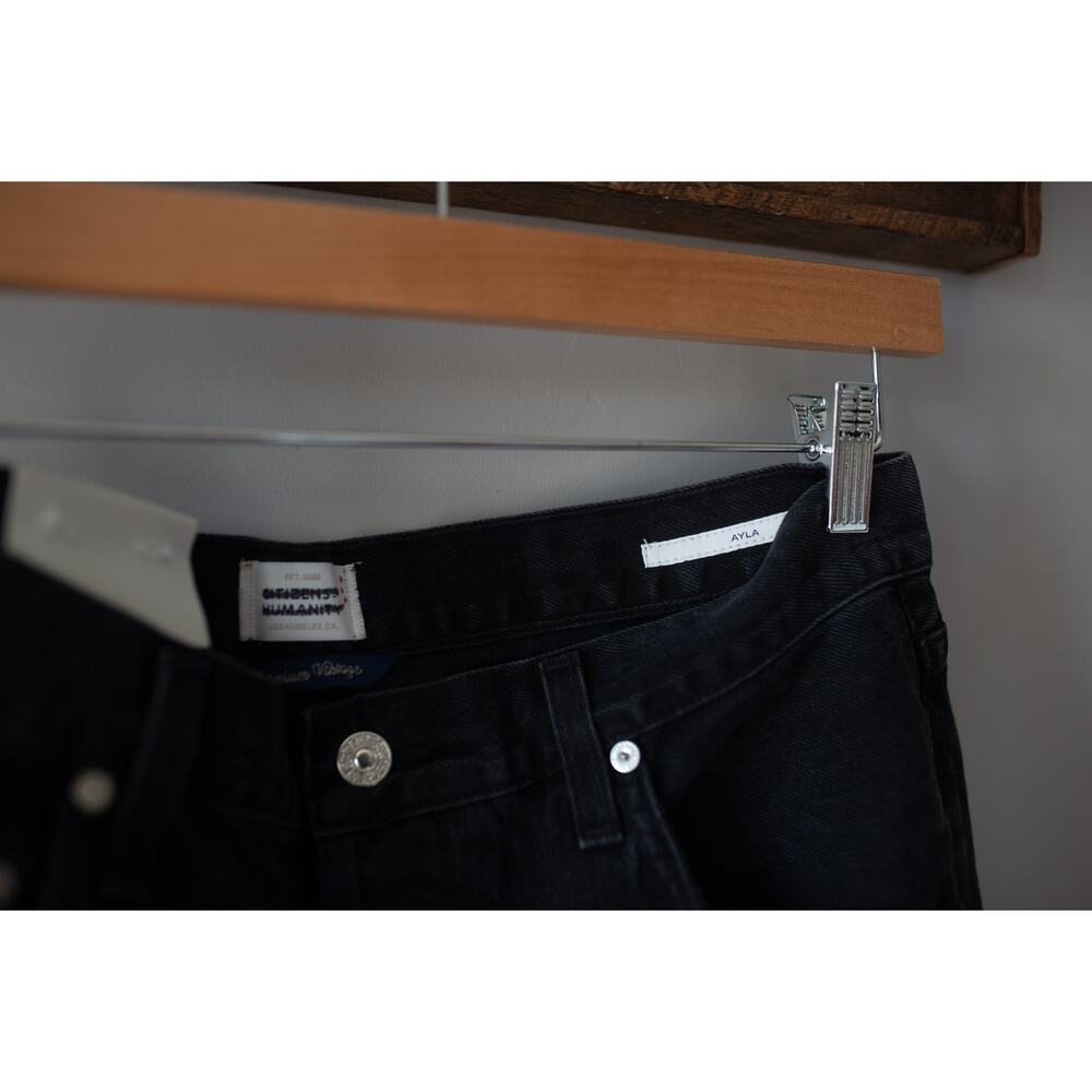 Citizens of Humanity Ayla Baggy Cuffed Crop Jeans 32 NWT - Picture 3 of 4